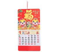 WEKAMOS 2025 Chinese Wall Calendar Year of the Snake Hanging Lunar Calendar Monthly Planner Tearable Red Paper Office and Home Decor Family Work Schedule Organizer