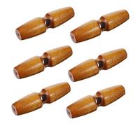 WEKAMOS 20Pcs Coat Horn Buttons for Sewing Craft Decorative DIY Accessories for Sweaters Overcoats Jackets Easy to Sew Practical Fasteners for Cardigans and Clothing