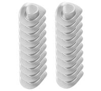 WEKAMOS 20pcs Cowboy Hats Plastic Miniature Decorative Doll Hats for Crafts DIY Projects Party Decorations Cute Western Style for Dolls Birthdays Holidays