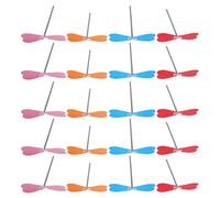 WEKAMOS 20pcs Flying Dragonfly Hand Helicopter, Plastic Propeller Outdoor Flying for Boys, Educational Recreation Playthings, Goody Bag Fillers