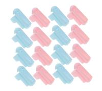 WEKAMOS 20pcs Lightweight Plastic Yarn Guide Finger Rings for Crochet and Knitting Ergonomic Thimble Splitters to Prevent Tangles Enhance Efficiency and Comfort for Crafting Projects