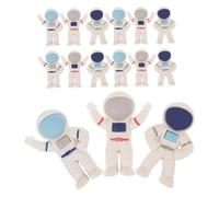 WEKAMOS 20pcs Mini Astronaut Erasers for School Space-Themed Pencil Toppers Educational Classroom Rewards and Party Favors for Kindergarten Elementary Students