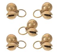 WEKAMOS 20pcs Multi-functional Pet Collar Bells Set with Unique Tiger Head Design for Cats and Dogs Clear Ringing Sound for Indoor Outdoor Tracking Adjustable DIY Pendant Accessories for