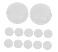 WEKAMOS 20pcs Plastic Ring Box Inserts Noise Maker Rattles for DIY Crochet Easy Install Dolls Sound Accessories for Craft Projects and Handmade Companions