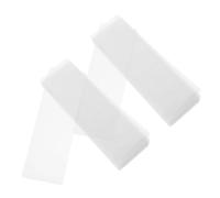 WEKAMOS 20pcs Transparent PVC Bookmark Sleeves with Hole Photo and Bookmark Protectors Clear Laminating Pouches for Journals Recipe Books Scrapbooking and Display