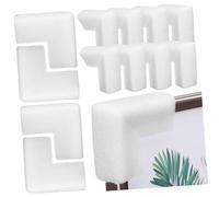 WEKAMOS 24pcs L-shaped Frame Corner Protectors 30x20cm Epe Pearl Foam Cushioning Packaging Guard for Artwork, Furniture and Box Edge Protection during Shipping and Moving