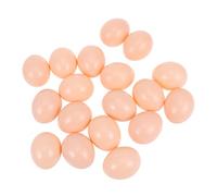 WEKAMOS 24pcs Plastic Fake Eggs DIY Painting for Fun Graffiti Artificial Eggs Safe for Creative Play and Art Projects