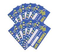 WEKAMOS 250Pcs Colorful Cartoon Reward Punch Cards for Students Teachers Classroom Incentive Motivation Cards with Name Reward Columns for School Behavior Encouragement