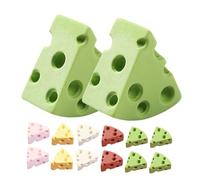 WEKAMOS 25pcs Simulated Cheese Model Realistic Artificial Dessert Decor for Photography Props DIY Scene Decoration and Stage Performance