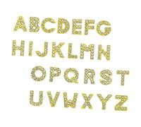 WEKAMOS 26pcs Letter Pendant Charm Diy Jewelry Making Pendant English Alphabet Beaded Jewelry for Bracelet Making Letters for Crafts Charms Accessories