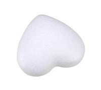 WEKAMOS 28cm White Foam Heart Model DIY Craft Pendant Valentine’s Day Decoration Handmade Embellishment for Arts and Crafts