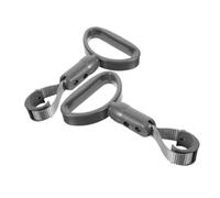 WEKAMOS 2Pcs Automotive Standing Aid Plastic Handle Straps for Elderly and Disabled Comfortable Tool Installation for Bus and Subway Use
