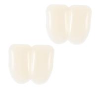 WEKAMOS 2pcs Bunny Rabbit Buck Teeth Cosplay Supplies Made of White Resin, and Safer for Use, Party Props for Carnival and Birthday Party