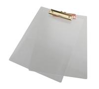 WEKAMOS 2pcs Clipboard Portable Transparent File Organizer with Secure Grip for Legal Documents Compact Design for Office School and Home Use Enhancing Workspace Efficiency
