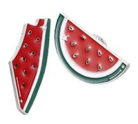 WEKAMOS 2pcs Cute Watermelon Brooch Pin Badges Made of Zinc Alloy Good Decorative Effect and Easy to Match, Cartoon Cardigan Clip and Sweater Brooch for Women’s Fashion Accessories
