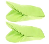 WEKAMOS 2pcs DIY Blank Duckbill Hand Puppets for Unfinished Canvas Finger Puppets with Open Mouth Design Creative Painting Craft for Imagination and Interactive Play