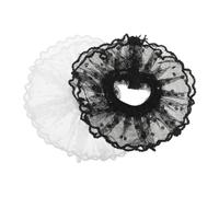 WEKAMOS 2pcs DIY Doll Clothes Lace Tulle Half Skirt for Dolls Soft Elegant Princess Outfits Compatible with Various Models Easy User-friendly Crafting for Gifts and Special Occasions