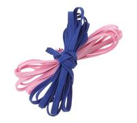 WEKAMOS 2Pcs Elastic Skipping Ropes for Jump Ropes Latex Material for Exercise Fitness and Fun Random Color for School and Home