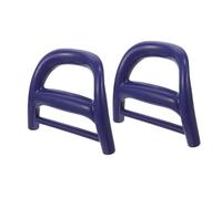 WEKAMOS 2pcs Replaceable Wagon Cart Handles with Comfortable Grip Heavy-Duty Trolley Handle Replacement for Folding Shopping Trolley Easy Installation for Camping and Grocery Carts