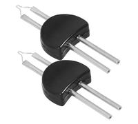 WEKAMOS 2pcs Replacement Wax Welding Pen Heads Portable Hand Tool Tips for Jewelry Soldering Plastic and Metal Compact DIY Thread Cord Burner for Precise Craft Repairs