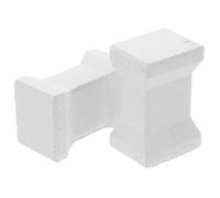 WEKAMOS 2pcs Silicon Carbide Kiln Posts High Temperature Resistant Kiln Furnace Accessories Durable DIY Tool Pottery Making Support Pillars