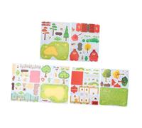 WEKAMOS 3 Sets Educational Jigsaws for Smooth Surface Learning with Bright Colors Interactive Puzzle Models Including Farm Cottage Zoo Designs Safe