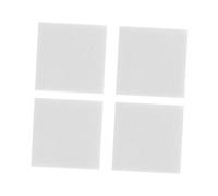 WEKAMOS 30 Sheets Ceramic Fiber Microwave Kiln Paper Square Design Single Use Lining for Glass Fusing Pottery Craft DIY Jewelry Making