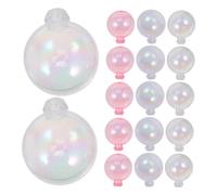 WEKAMOS 30pcs Colorful Cake Balls Cake Toppers Birthday Wedding Party Decorations DIY Cupcake Ornaments for Themed Celebrations and Photo Props