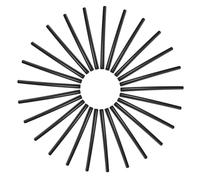 WEKAMOS 30Pcs Strong Adhesive Hot Glue Sticks Black Multi Function DIY Crafting Tool for Electronics Appliances Easy Melting and Solidifying