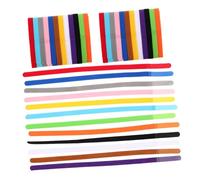 WEKAMOS 36pcs Adjustable Newborn Puppy Collars Multi-color Identification Bands for Small Dogs and Kittens Nylon Pet Id Collars for Litter Management Flexible Fit for Growing Pets