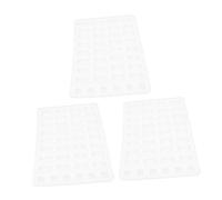 WEKAMOS 3pcs Miniature Silicone Brick Mold for DIY Sand Table Dollhouse Mini Garden Accurate Dimensions with Detailed Textures Seamless Alignment for Creative Architectural Modeling and