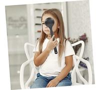 WEKAMOS 3Pcs Plastic Eye Occluder Vision Test Covers with Slip Ergonomic Handle Lightweight Visual Blocking Rods for Optometry and Eye Examinations