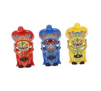 WEKAMOS 3pcs Sichuan Opera Face Changing Dolls Chinese Traditional Cultural Playthings Creative Souvenirs for Bright Colors and Four Facial Expressions