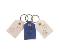 WEKAMOS 3pcs Transparent Pet Hair Memorial Keychain with Professional Sealing Keepsake Pendant for Dog Cat Bird and Rabbit Storage Lightweight Remembrance Accessory for Pet Owners