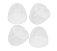 WEKAMOS 4 Pcs Wide Neck Bottle Caps Replacement Plastic Fit for Feeding Bottles Dustproof Covers Protect Cleanliness Easy Access Spill Resistant Design