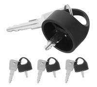 WEKAMOS 4 Sets Mobility Scooter Replacement Keys for Elderly Electric Wheelchair Ignition Compact Easy Pull Hat-Style Design Compatible with Three and Four-Wheeled Scooters and Electric