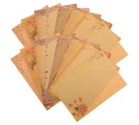 WEKAMOS 40 Sheets Vintage Style Letter Writing Paper with Elegant European Border Design Smooth Texture High-end Paper for Romantic Letters Notes and Printing Mixed Patterns