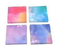 WEKAMOS 400 Sheets Double Sided Origami Paper Squares Colorful DIY Handicraft Paper for Crafts Party Decorations Scrapbooking and Parent Activities