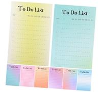 WEKAMOS 400Pcs Self Adhesive Memo Pads Rainbow Small Decorative Writing for Office School Home and Diary Use