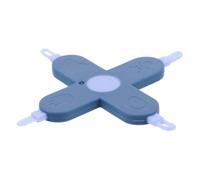 WEKAMOS 4in1 Baby Care Tool Blue Nail and Ear Wax Remover with Cross Shaped Design Safe and Gentle for Newborns Infant Travel Essential