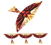 WEKAMOS 4pcs DIY Rubber Band Power Ornithopter Birds Models Lightweight Lifelike Flying Bird for Easy to Launch Airplane Gliders with Eye Catching Colors and Fashion Patterns Random Styles