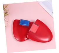 WEKAMOS 4pcs Heart Shape Tailors Chalk Wheel Sewing Accessories for Fabric Marking Ergonomic Plastic Case with Replaceable White Red Blue Yellow Chalks for Dressmaking and Handicrafts