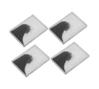 WEKAMOS 4pcs Magnetic Iron Powder and Filings for Science Education Visual Magnetic Field Lines Demonstration Tool for School Physics Experiments and Magnet Learning