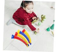 WEKAMOS 4pcs Ox Horn Trumpet for School Party Supplies Musical Educational Instrument Creative Kindergarten Play Music Engagement Gift