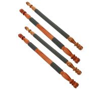 WEKAMOS 4pcs Parrot Chewing Perch with Sanded Grinding Stick for Small to Birds Bird Cage Accessories for Cockatiel Conure Budgie Lovebird Canary Multifunctional Paw and Beak Care Stand