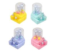 WEKAMOS 4pcs Portable Candy Catchers Toy Vending Machine Small Grabbing Toys Boys and Girls Gadgets