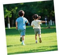 WEKAMOS 4pcs Relay Rods for Running Track Sized Sticks in Red Yellow Blue Green Easy Grip for Kindergarten Sports PE Class Coordination Athletic Skill Development