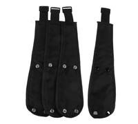 WEKAMOS 4pcs Safety Reinforcement Belt for Stroller Crotch Strap Protector Comfortable Soft Armrest Covers Slip Pushchair Safety Guard