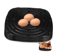 WEKAMOS 4pcs Washable Chicken Nesting Pads Soft High Density Sponge Laying Box Mats with Non Slip Surface for Comfortable Hen Coop Bedding Easy to Trim for Custom Fit