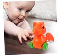 WEKAMOS 4Pcs Wind Up Dinosaur Vehicle for Mini Dinosaur Cars with Clockwork Drive Safe for Indoor Outdoor Play for Boys and Age